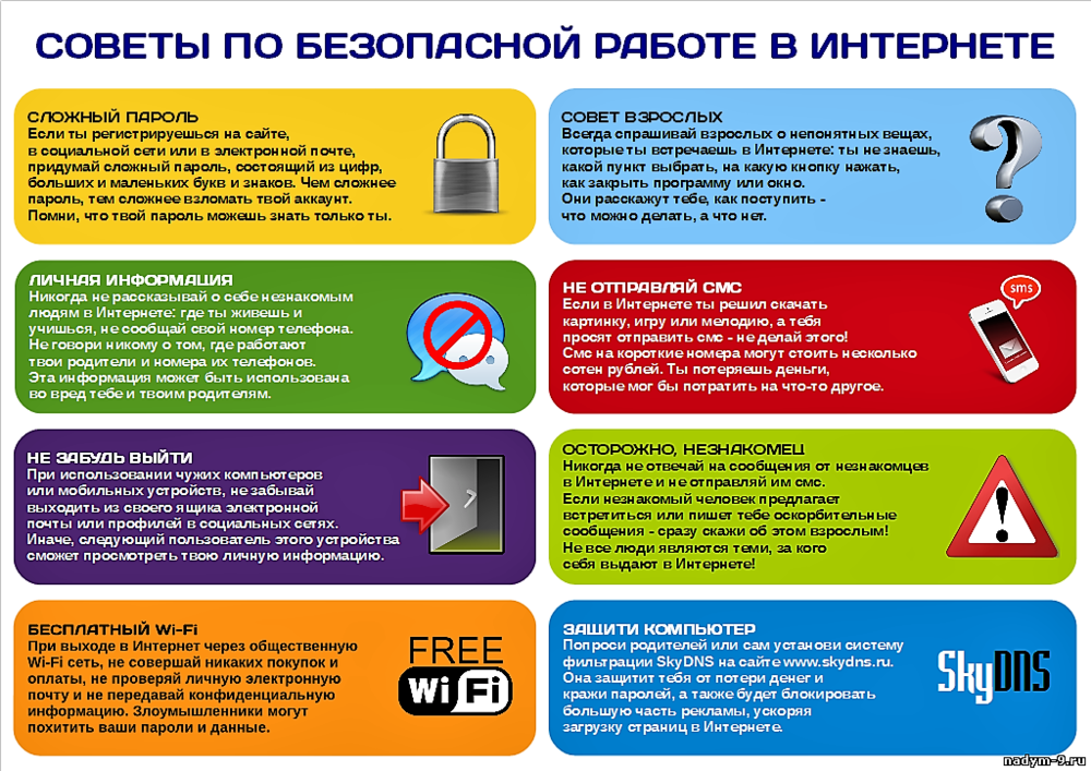 Советы по безопасной работе в Интернете для организаций 